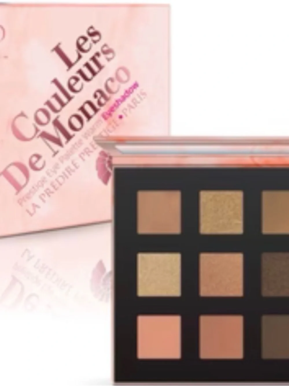 Les Couleurs De Monaco Prestige Eyeshadow Palette - Pink Rose Packaging